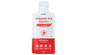 Zooki Vitamin B12,Strawberry - 20x10ml