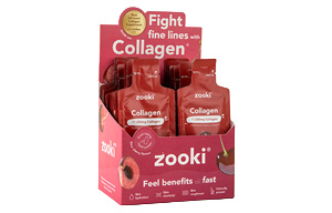 Zooki - Super Strength Marine Collagen 11,000mg, Sour Cherry - 20x18.5ml