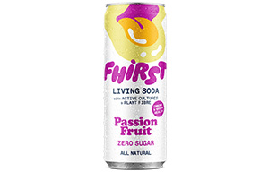 FHIRST Living Soda - Passion Fruit - 12x330ml