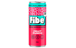 Fibe - Soda Fruit Punch - 12x250ml