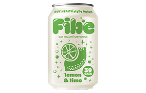 Fibe - Gut Health Soda - Lemon & Lime - 12x330ml