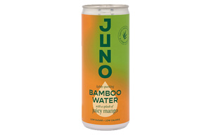 Juno Bamboo Water - Juicy Mango - 12x250ml