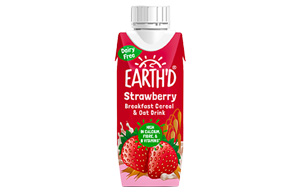Earth'd - Cereal & Oat Milk Drink - Strawberry - 15x250ml