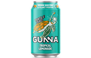 Gunna - Turtle Juice - Immune Boosting Tropical Lemonade - 24x330ml