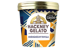 Hackney Gelato - Madagascan Vanilla - 12x100ml