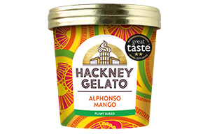 Hackney Gelato - Vegan - Alphonso Mango Sorbetto - 12x100ml