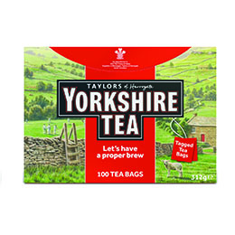 Single Yorkshire Tea Box - 1x100