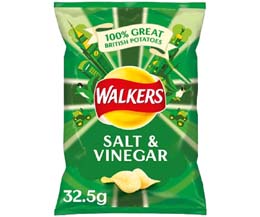 Walkers - Salt & Vinegar - 32x32.5g