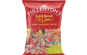 Fullerton's Crisps - Scotch Bonnet & Lime - 24x40g