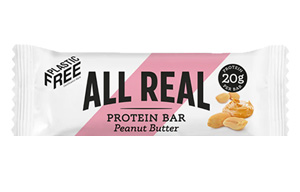 All Real - Plastic Free - Peanut Butter Protein Bar - 12x50g