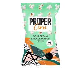 Propercorn - Sour Cream & Black Pepper - 24x20g