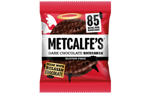 Metcalfe's Rice Cakes - Dark Chocolate - 12x34g