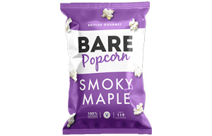 Bare Popcorn - Bacon & Maple Syrup - 18x28g