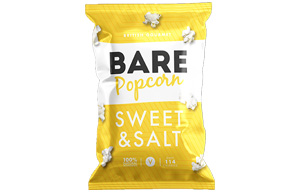 Bare Popcorn - Sweet & Salt - 18x27g