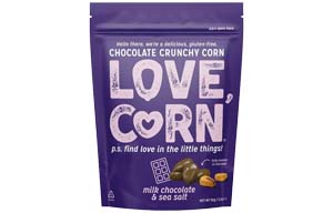 Love Corn - Milk Chocolate & Sea Salt - 10x35g