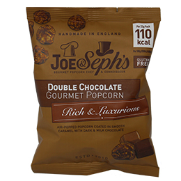 Joe & Seph's - Double Chocolate Caramel - 22x23g