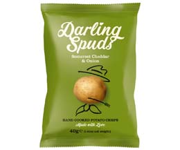 Darling Spuds - Somerset Cheddar & Onion - 30x40g