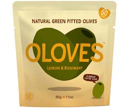 Oloves - Lemon & Rosemary - 10x30g Pouch