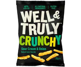 Well & Truly - Sour Cream - 16x30g