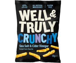 Well & Truly - Sea Salt & Cider Vinegar - 16x30g