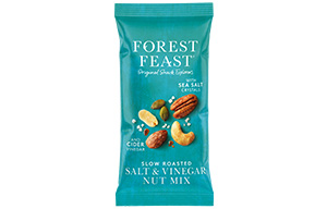 Forest Feast - Sea Salt & Cider Vinegar Nut Mix - 12x40g
