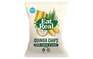 Eat Real - Quinoa Chips - Sour Cream & Chive - 12x30g