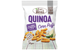 Eat Real - Quinoa & Corn Puff - Jalapeno & Cheddar - 12x40g