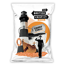 British Crisps - Sweet Chilli - 26x40g