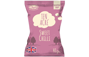 Ten Acre Crisps - Sweet Chilli - 24x40g