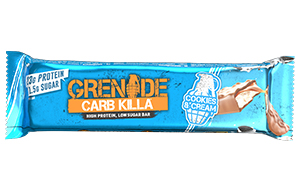 Grenade - Carb Killa Bar - Cookies & Cream - 12x60g