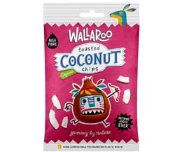 Wallaroo - Organic Toasted Coconut Chips - 10x30g