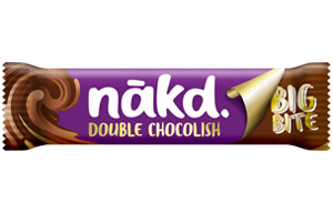 Nakd Chocolish Big Bite - Double Choc - 16x50g