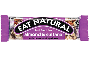 Eat Natural - Almond, Sultana & Apricot Bar - 12x50g