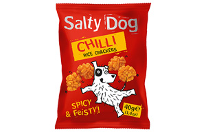 Salty Dog - Chilli Rice Crackers - 36x40g