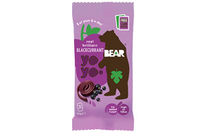 Bear Snacks - Yoyo'S - Blackcurrant - 18x20g
