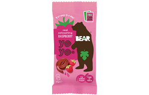 Bear Snacks - Yoyo'S - Raspberry - 18x20g