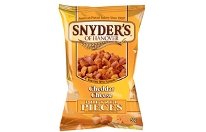 Snyders Pretzels - Cheddar Cheese - 30x56g