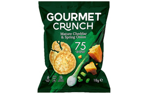 Gourmet Crunch - Mature Cheddar and Spring Onion - 36x20g