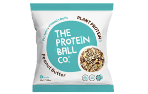 The Protein Ball Co - PLANT PROTEIN - Peanut Butter -  Bags - 10x45g