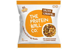 The Protein Ball Co - Plant Protein - Salted Caramel - 10x45g