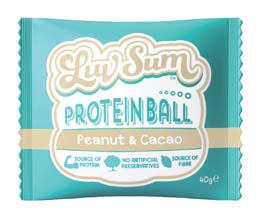 Luvsum Energy Ball - Peanut & Cacao - 12x40g