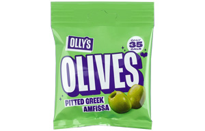 Olly's Olives - Greek Amfissa Olives - 10x30g