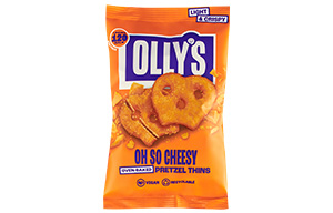 Olly's Pretzel Thins - Oh So Cheesy - 10x35g
