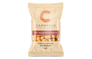 Cambrook - Dry Roasted Peanuts - 24x45g