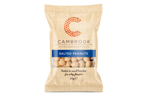 Cambrook - Baked Salted Peanuts - 24x45g