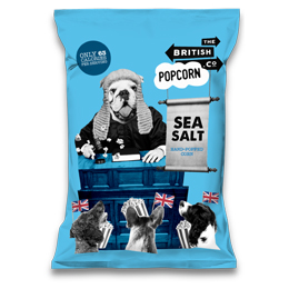 British Popcorn - Slightly Salted - 24x25g