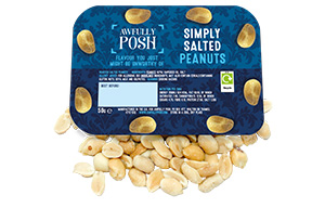 Awfully Posh - Salted Peanut Pots - 24x50g
