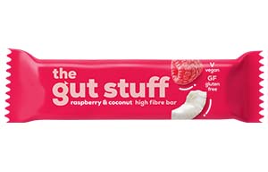 The Gut Stuff - Raspberry & Coconut Bar - 12x35g