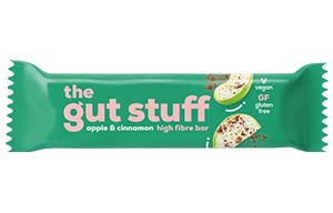 The Gut Stuff - Good Fibrations - Apple & Cinnamon Bar - 12x35g