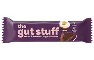 The Gut Stuff - Good Fibrations - Cocoa & Hazelnut Bar - 12x35g